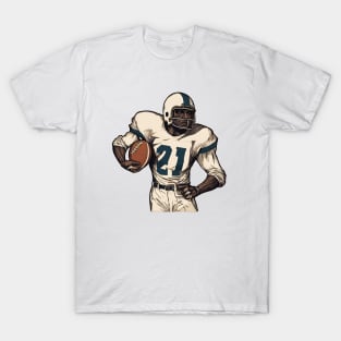 American Gridiron Football Player T-Shirt